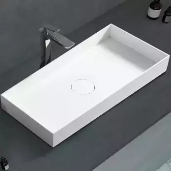 Раковина накладная Abber Stein AS2622 белый