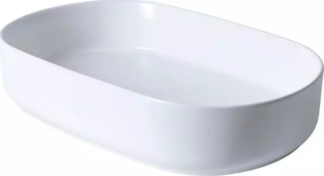 Раковина накладная Allen Brau Fantasy 55 4.11022.21, белый матовый