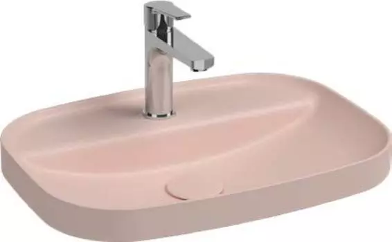 Раковина накладная Allen Brau Fantasy Sphere 55 4.11034.SM розовый