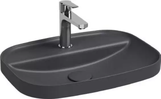 Раковина накладная Allen Brau Fantasy Sphere 55 4.11034.AN антрацит