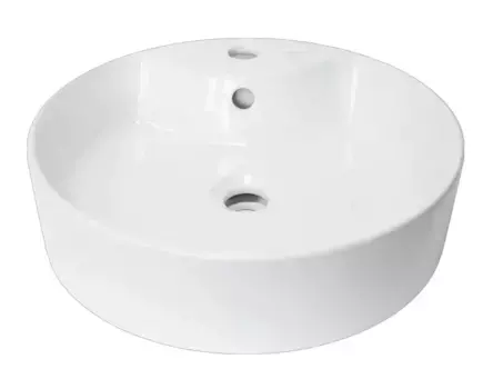 Раковина накладная Aqwella WB.CT/Best/43-C.Shelf/WHT белый