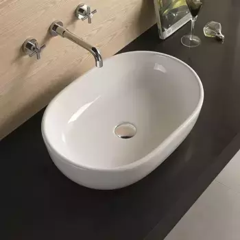 Раковина накладная Art&Max AM-5006-X белый