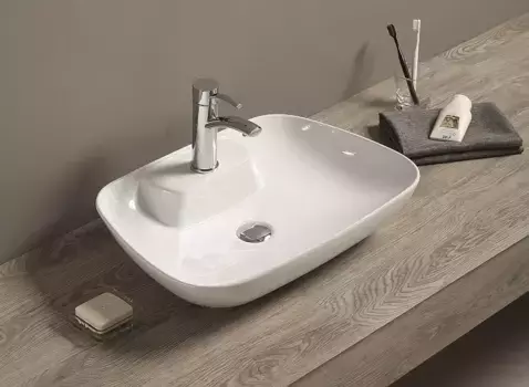 Раковина накладная Art&Max AM-78358 белый