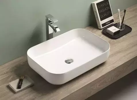 Раковина накладная Art&Max AM-78565 белый