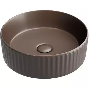 Раковина накладная Ceramica Nova Element CN6057MDB коричневый