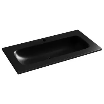 Раковина накладная Ceramica Nova Grace CN7019MB черный матовый