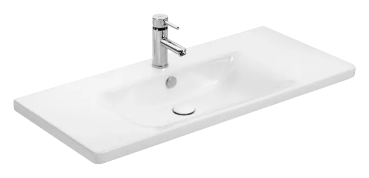 Раковина накладная Dreja Soft 100 13100-KL белый