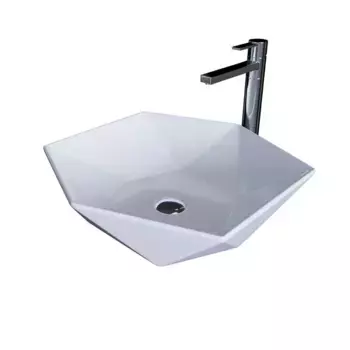 Раковина накладная Grossman GR-3029 белый