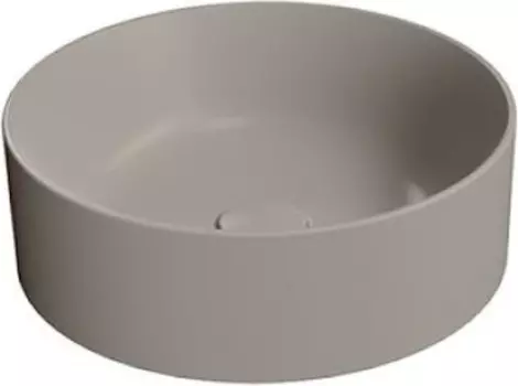 Раковина накладная GSI Kube X 942605 бежевый матовый