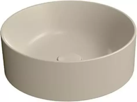 Раковина накладная GSI Kube X 942608 крем матовый