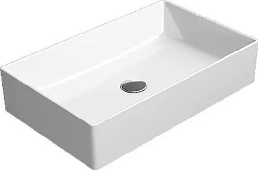 Раковина накладная GSI Kube X 945311, белый