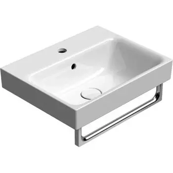 Раковина накладная GSI Nubes 9682111 белый глянцевый