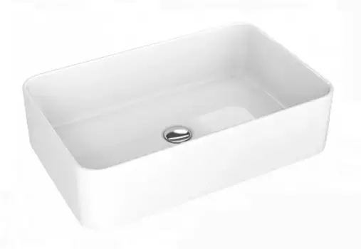 Раковина накладная Kirovit Олимпия У18293 белый