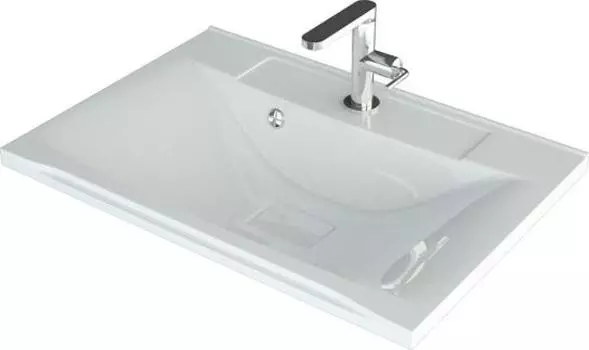 Раковина накладная Madera Milen 4627173210096 65 см, белый