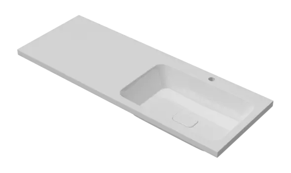 Раковина накладная Misty Kamilla 120 правая 4627173210010 белый