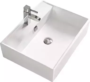 Раковина накладная SantiLine SL-1002 белый