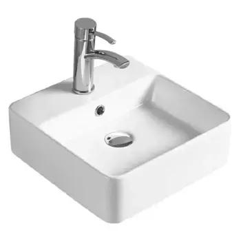 Раковина накладная SantiLine SL-1004 белый