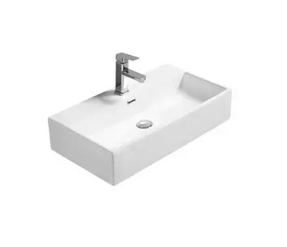 Раковина накладная SantiLine SL-1007 белый