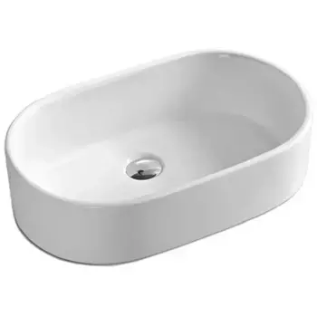 Раковина накладная SantiLine SL-1018 белый