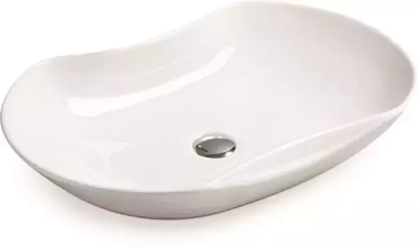 Раковина накладная SantiLine SL-1030 белый