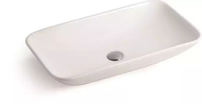 Раковина накладная SantiLine SL-1032 белый