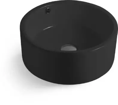 Раковина накладная SantiLine SL-1057MB черный