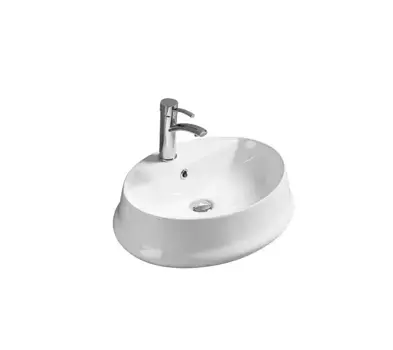 Раковина накладная SantiLine SL-1071 белый