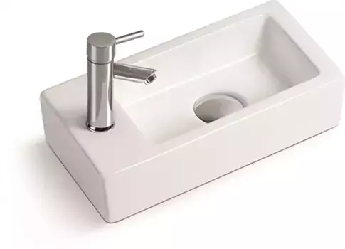 Раковина накладная SantiLine SL-2010R белый