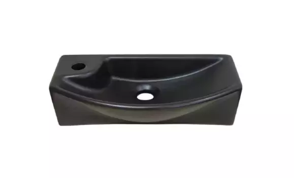 Раковина накладная SantiLine SL-2013RMB черный