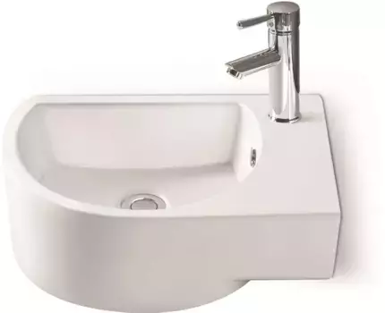 Раковина накладная SantiLine SL-2015L белый