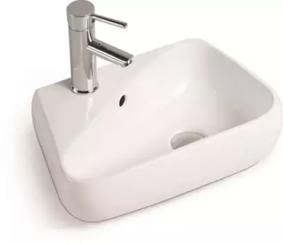 Раковина накладная SantiLine SL-2017R белый