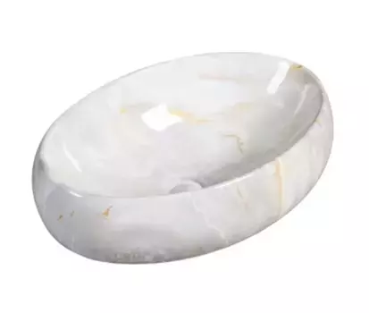 Раковина накладная SantiLine SL-7028 белый