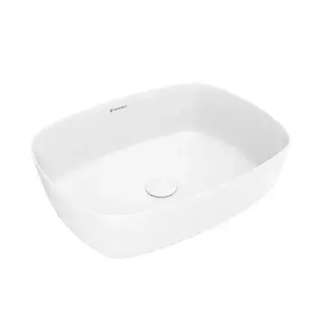 Раковина накладная Terminus Hoto 05RN37x37x13W белый