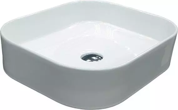 Раковина накладная Velvex 45 78537 Белая