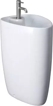 Раковина напольная Allen Brau Infinity 4.21015.20 белый глянец