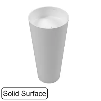 Раковина напольная Whitecross Air D=40,5 0738.040040.200 белый матовый