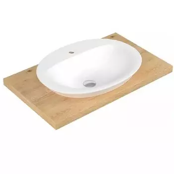 Раковина под столешницу 60 см Serel Hera HR34TXS110H, белый