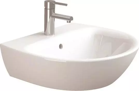 Раковина подвесная 57 см Sanitana Kapa / Pop Art S10078336200000, белый