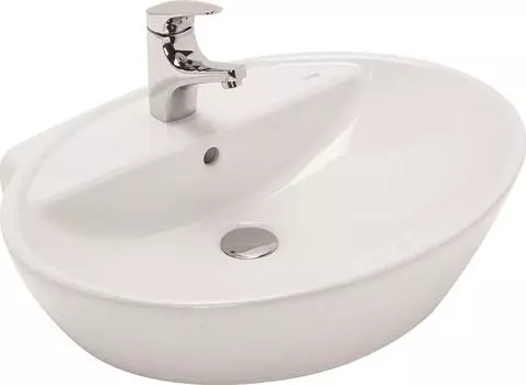 Раковина подвесная 57 см Sanitana Soft S10015836200000, белый