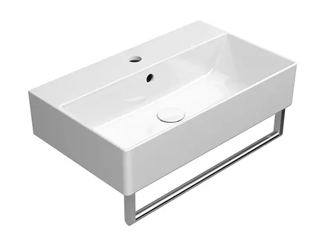 Раковина подвесная GSI Kube X 60х37 9454111 белый