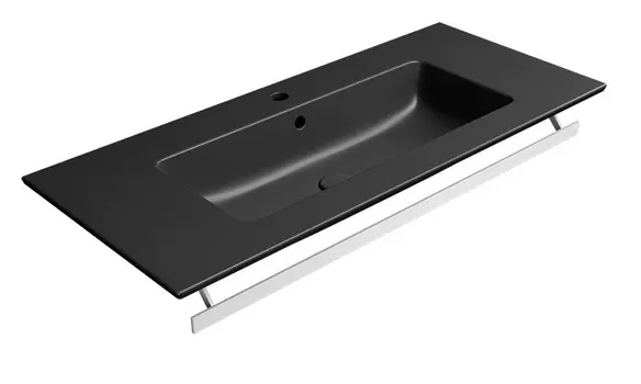 Раковина подвесная GSI Pura 8886126 черный матовый