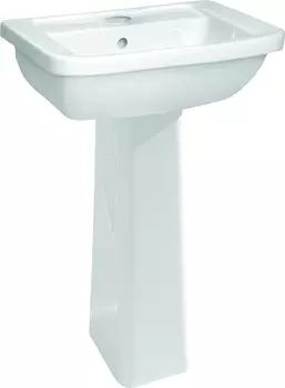 Раковина с пьедесталом VitrA Form 300 55 см 9602B003-7650, белый