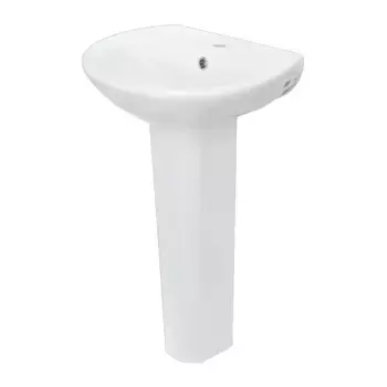 Раковина Sanita Аттика WB.PD/Attica/48-C/WHT.G/S1 белый