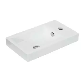 Раковина Sanita Luxe Fest WB.FN/Fest/40-C/WHT.G/S1 белый