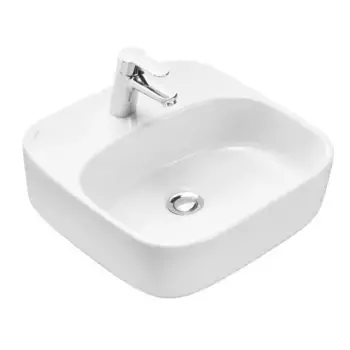 Раковина Santek Одри, 42 х 42 см, накладная, белая, 1WH501709