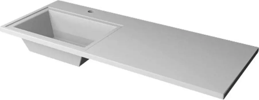 Раковина Stella Polar Мадлен 130 L SP-00000477, белый