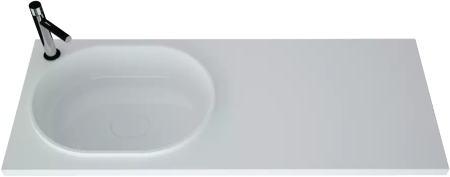 Раковина STWORKI Bruks RBS120L на стиральную машину