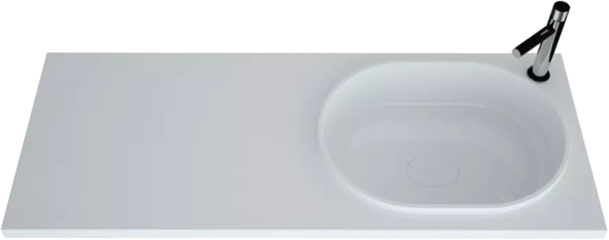 Раковина STWORKI Bruks RBS120R на стиральную машину