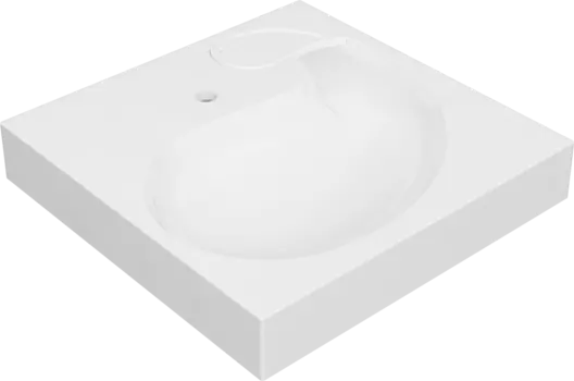 Раковина STWORKI Дублин RSD600 60 см белая, на стиральную машину