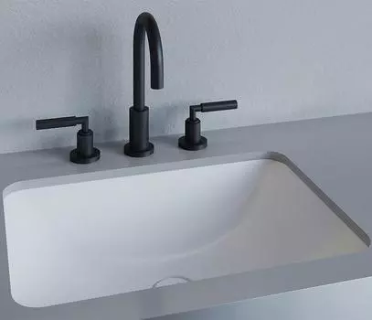 Раковина встраиваемая Salini Marea 55 06 1802206M, белый матовый